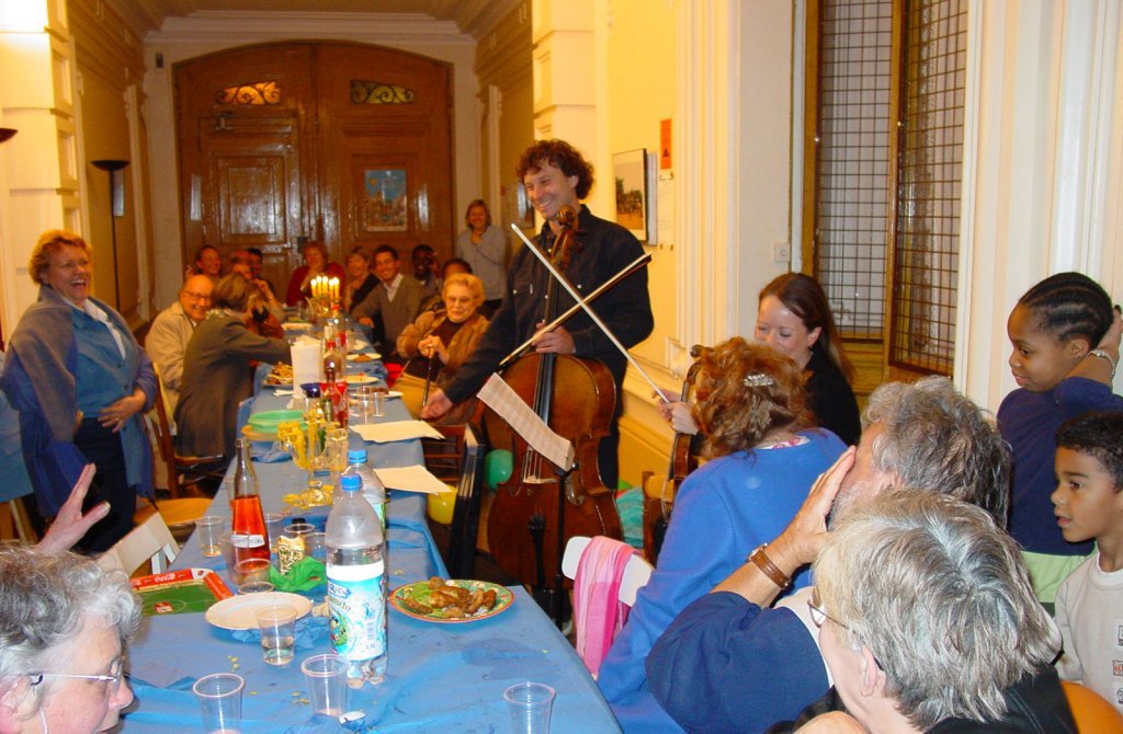 Fête des voisins en 2002